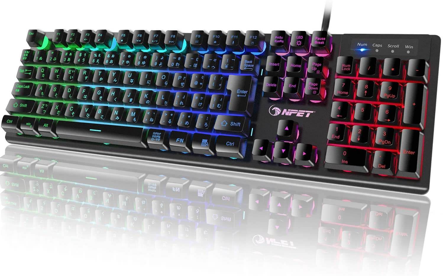 NPETのゲーミングキーボードおすすめ4選！【2023年最新】 eスポーツをはじめよう！