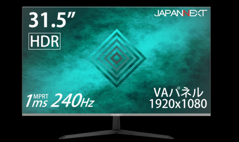 JAPANNEXT 24.5インチ 240Hz対応ゲーミングモニター JN-245VG240FLFHDR