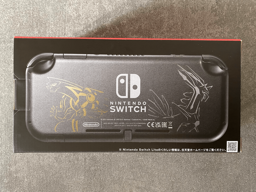 レビュー】Nintendo Switch Lite ディアルガ・パルキアをダイパ 