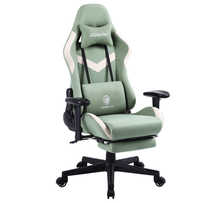 値下げSALE 椅子 オフィスチェア ゲーミングチェア セール リクライニング 緑 フットレスト デスクチェア