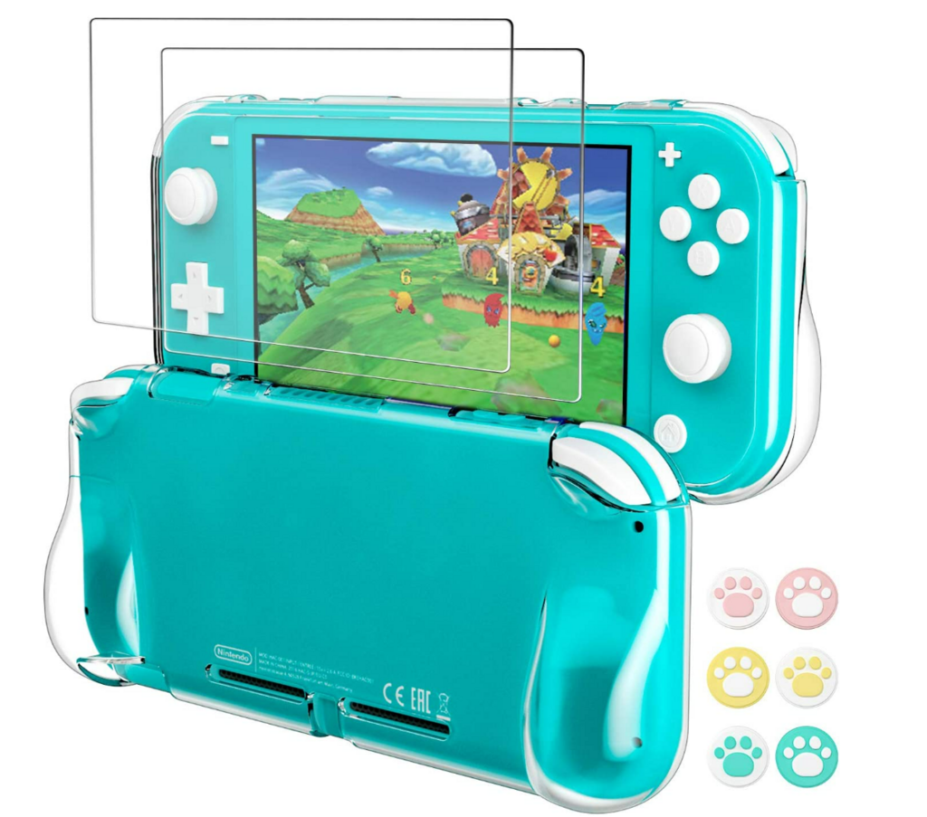 NINTENDO SWITCH LITE ケース、ソフト付-